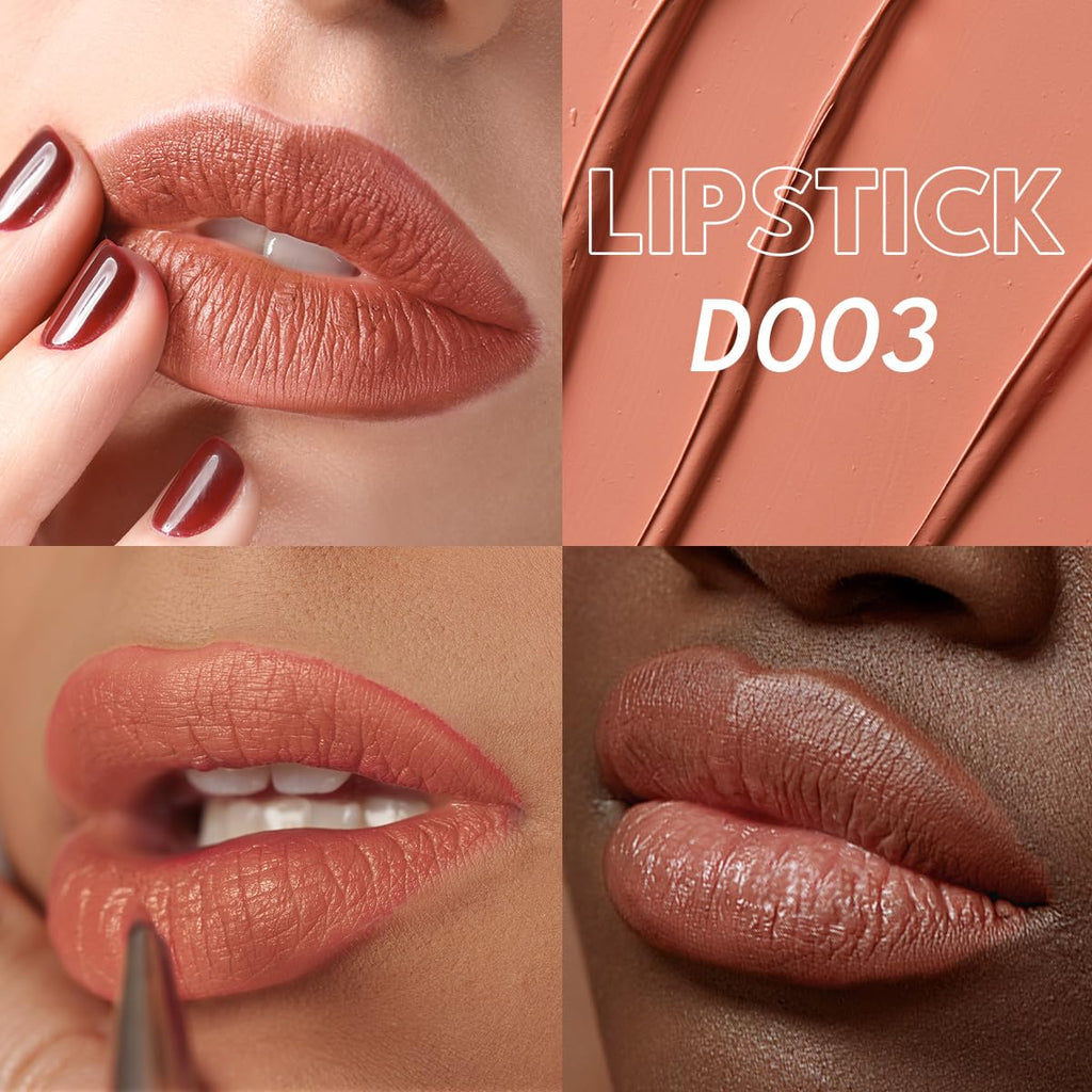 Marbled Matte Lipstick Duo - Velvety Finish - Image 4