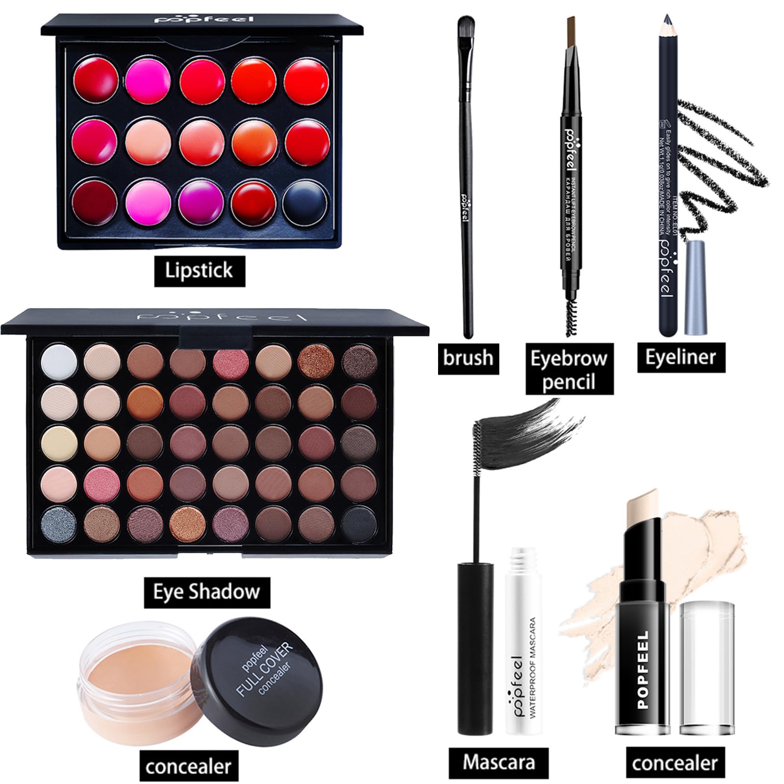 All-in-One Makeup Kit for Beginners & Professionals - Image 2