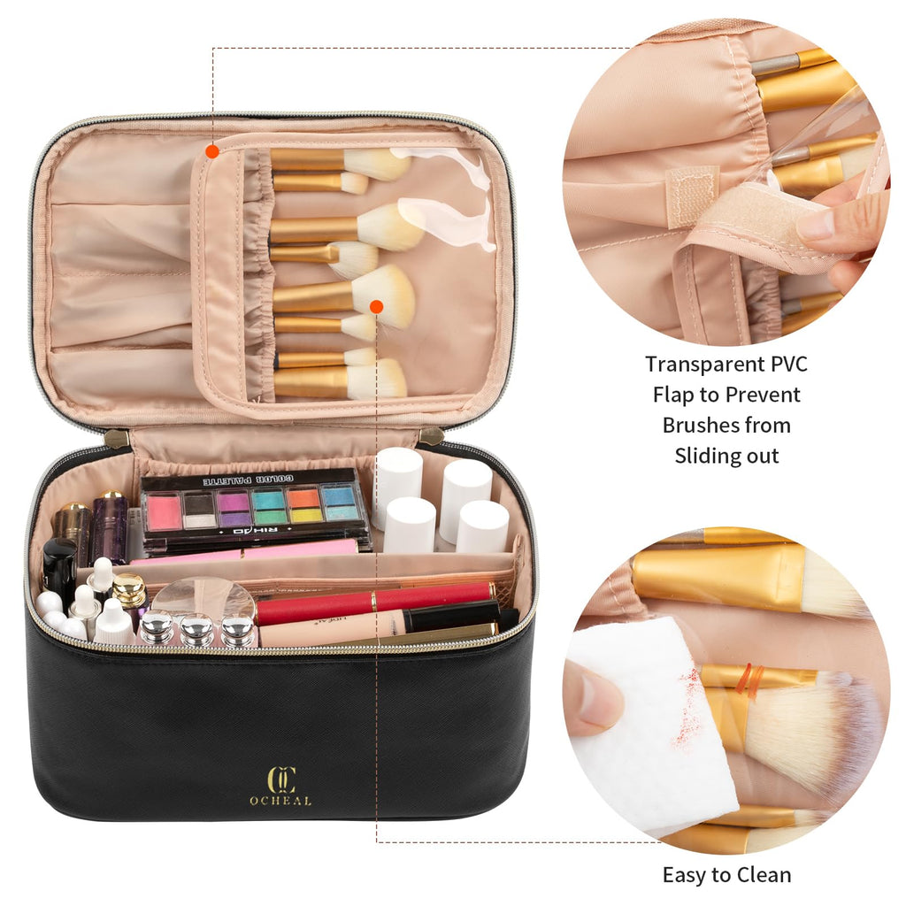 Portable Cosmetic Bag - Large Capacity Makeup Organizer - Image 2