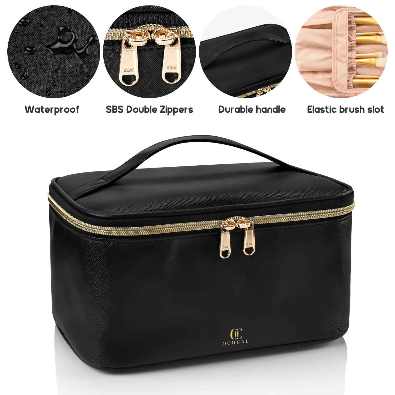Portable Cosmetic Bag - Large Capacity Makeup Organizer - Image 4