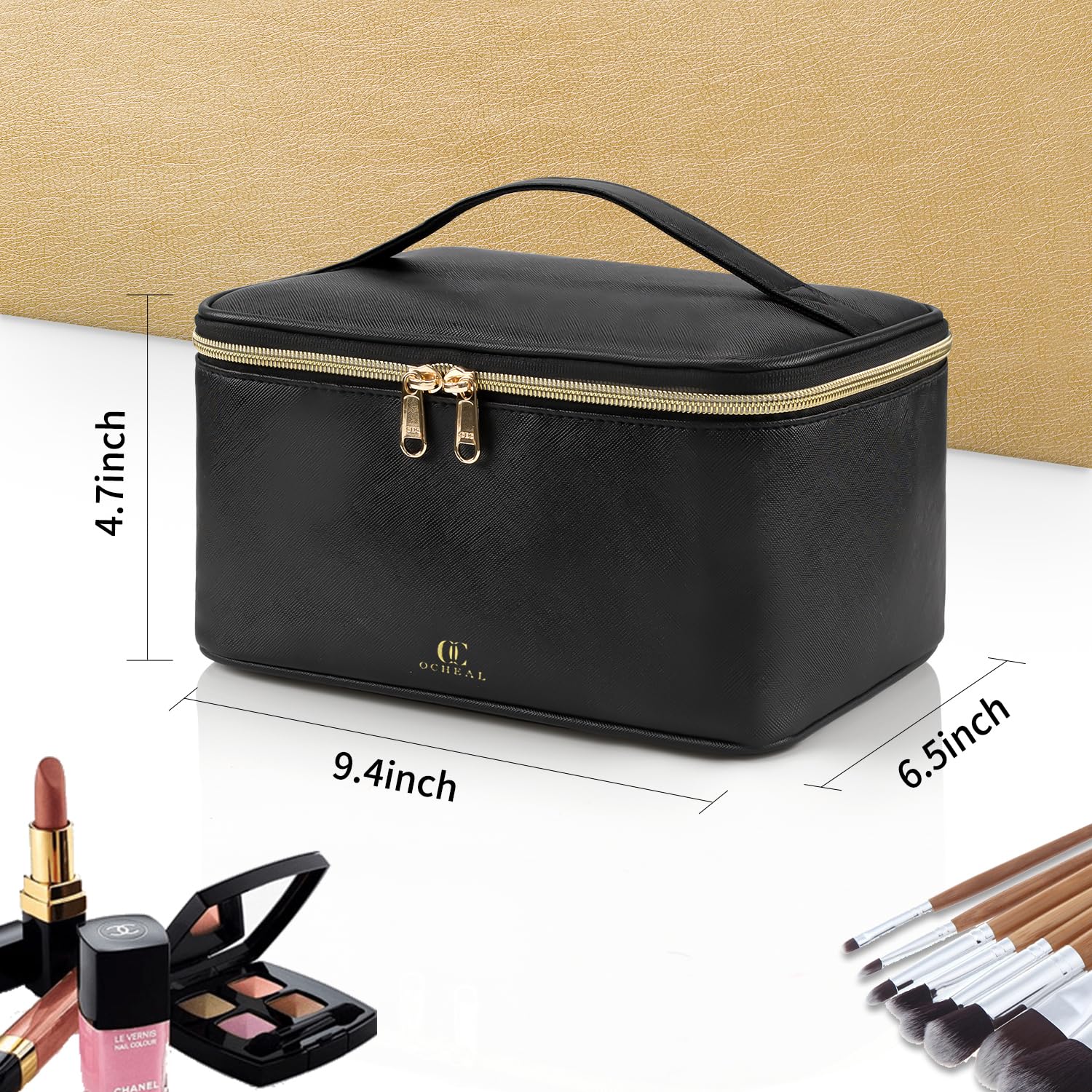 Portable Cosmetic Bag - Large Capacity Makeup Organizer - Image 5