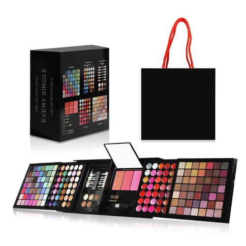 16 Colors Blush Contour Highlighter Palette with Brush